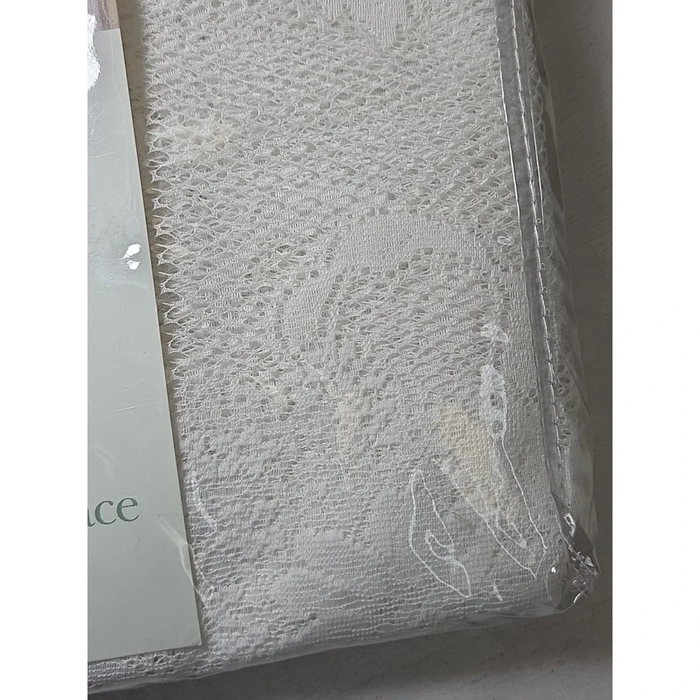 Vtg‎ NEW 1998 Martha Stewart Lilac Garden Lace Swags 72